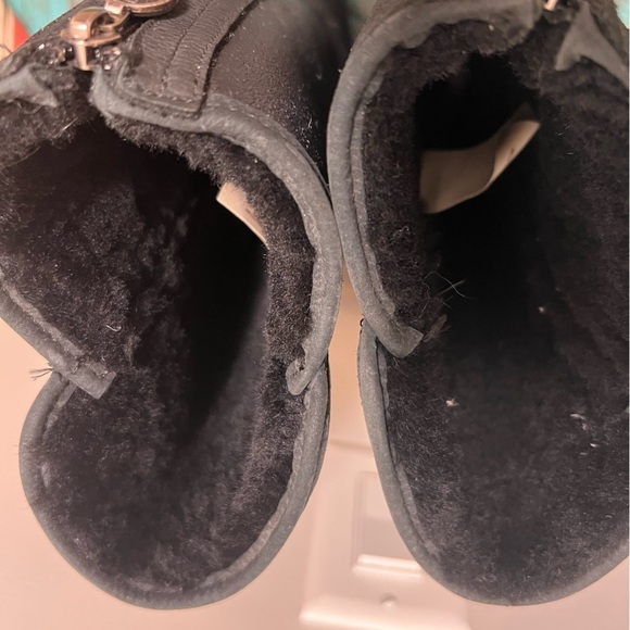 Pajar Toledo Black 100% Sheepskin/Shearling Leather and Nubuck Boots Size 7 - Picture 8 of 12